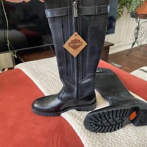 Harley-Davidson Black Riding Boots